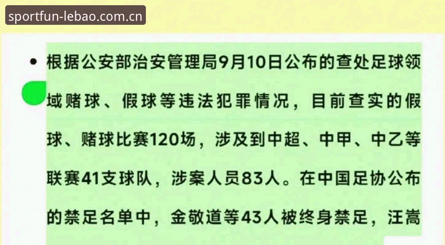 2026乐宝体育版本更新 中国足协第三批禁足名单深度评测:从俱乐部高管到球员的行业净化风暴